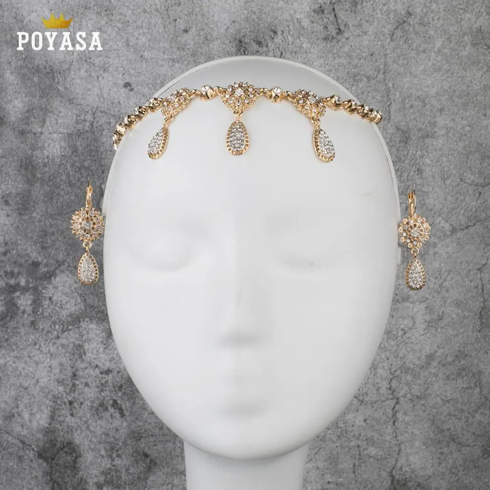 Алжирские свадебные аксессуары для волос женщин три цвета | Украшения и