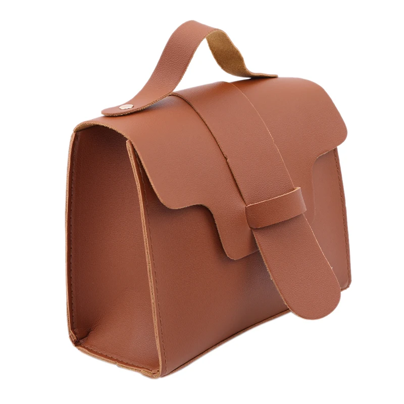 Женские маленькие сумки мессенджеры из искусственной кожи модные с длинной