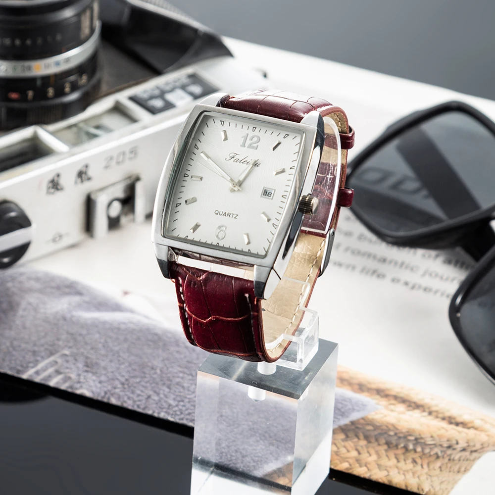 Новый дизайн 3 шт./компл. часы подарочный набор для мужчин модный браслет + сумка