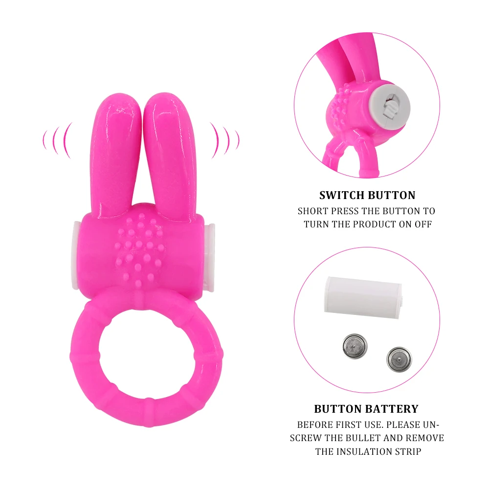 Секс-игрушки EXVOID в виде кролика для мужчин эрекция Стимуляция клитора задержка