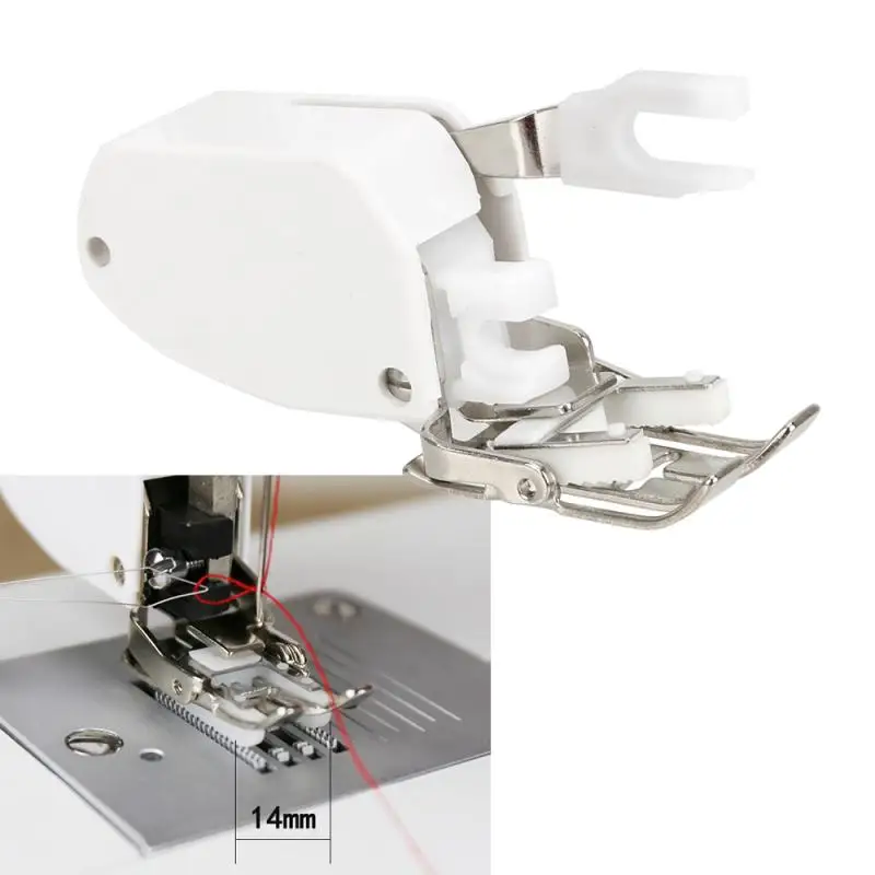 

1pcs Presser Foot For Apparel Sewing Fabric Feet For Low Shank Sewing Walking Even Feed Machine Quilting
