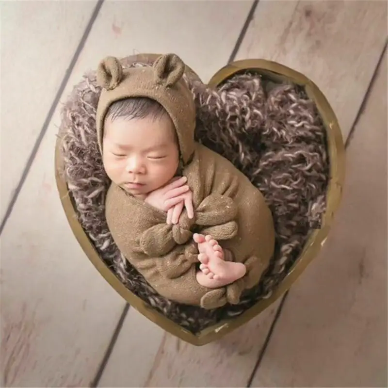 Любовь Сердце Дерево позирует корзины для новорожденных фотографии реквизит Детские аксессуары для фотосессии наполнитель корзины Fotografia