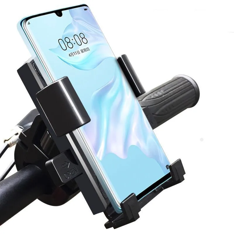 

Mobile Support Cellphone Motorcycle Bicycle handlebar Rail Bikecycle Bike Holder Motorbike Aluminum Phone Cradle Base Off Road