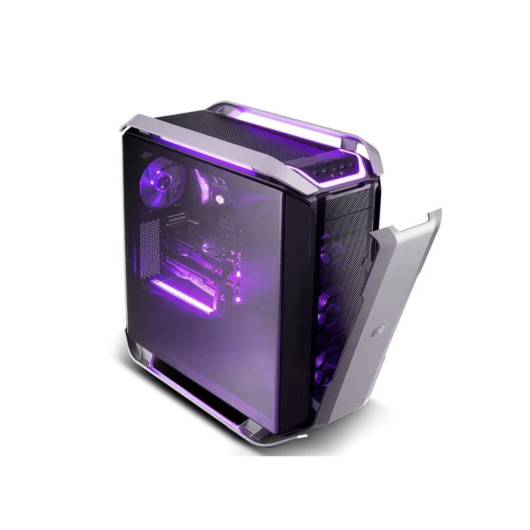 

Professional Coolermaster Cosmos C700p front and side transparent gaming computer cases