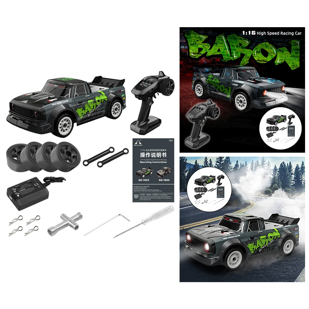 

Remote Control Car 4WD RC Brushless Rally Car Vehicle With Gyro 20mins