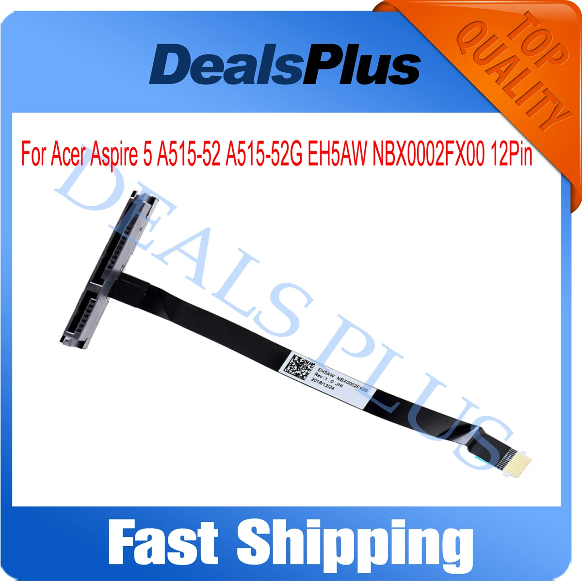 Новый кабель для жесткого диска SATA кронштейн Acer Aspire 5 A515-52 EH5AW NBX0002FX00 12Pin - купить по