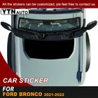 Автомобильная виниловая наклейка на капот для Ford Bronco 2021 2022