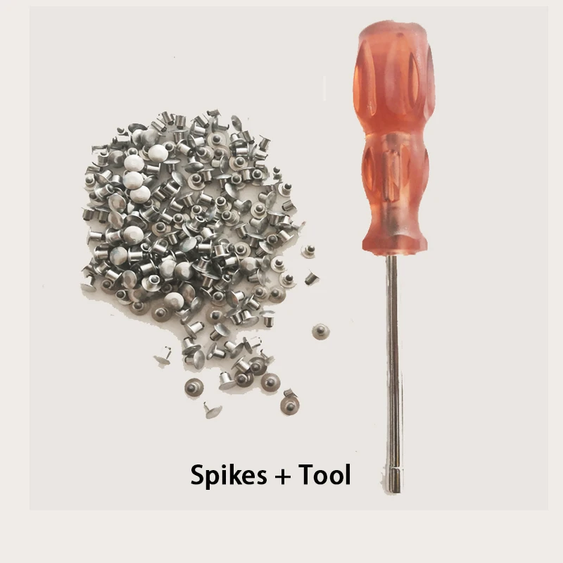RL6.5-5.7 flat studs 350 шт. 6,5 мм/0,2" Шипы для шин твердосплавный штифт алюминиевые шипы Шипы для зимняя шина гоночный горный велосипед Fatbike шипы зима - Цвет: RL6.5-5.7 flat studs