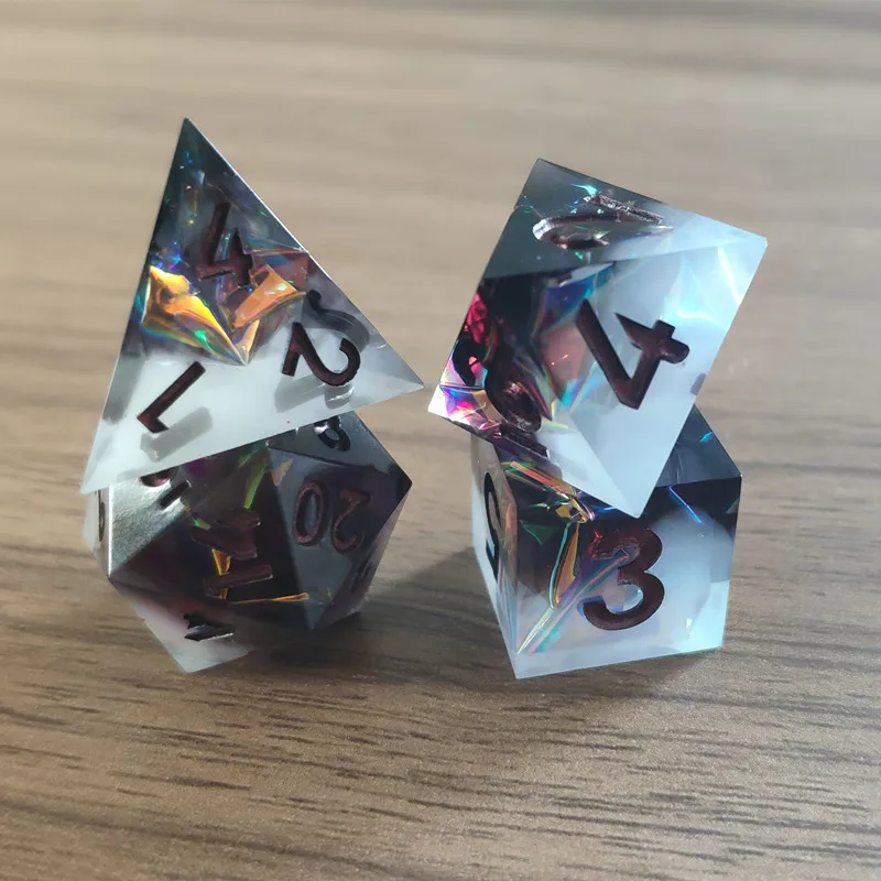 Мини-планета Темный рыцарь наборы игральных костей DND настольная игра