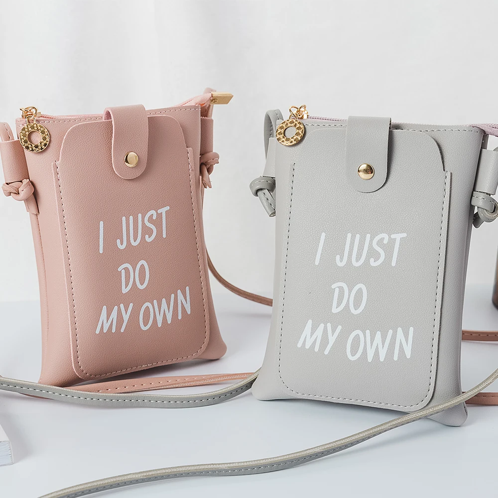 

Mobile Phone Bag Female 2021 New Korean Version of Wild Simple Summer Small Bag Mobile Phone Coin Purse Messenger Shoulder Bag
