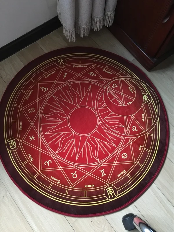 Мультяшный коврик для карт Сакура КИНОМОТО волшебный круг коврики пазлов