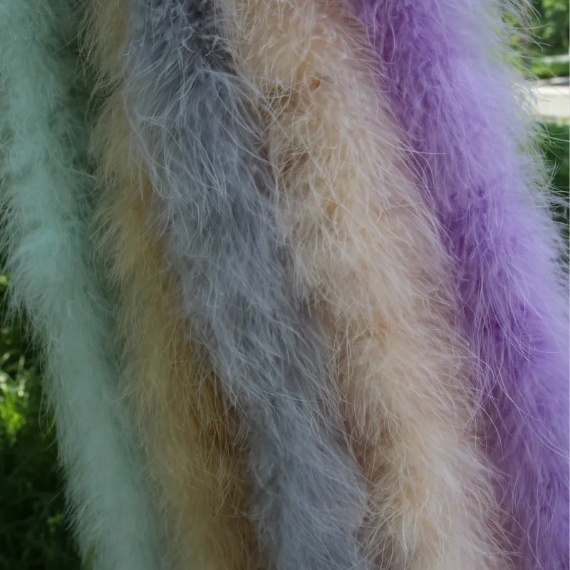 2 метра пушистый шарф ручной работы естественная яркость одежда для свадьбы Дня