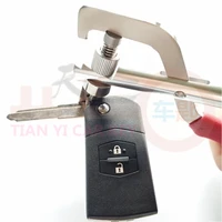 100 original huk folding key split pin clamp auto remote car key disassembly pliers tool flip key remover car key fixing tool