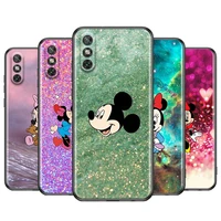 mickey minnie colorful for huawei y5 y5p y6 y6p y6s y7 y7p y7a y8p y9a y8s y9s prime pro 2018 2019 2020 black phone case