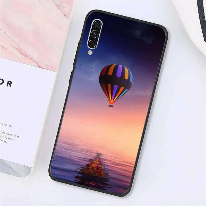 

hot air balloonworld lanscape Phone Case For Samsung galaxy A S note 10 7 8 9 20 30 31 40 50 51 70 71 21 s ultra plus