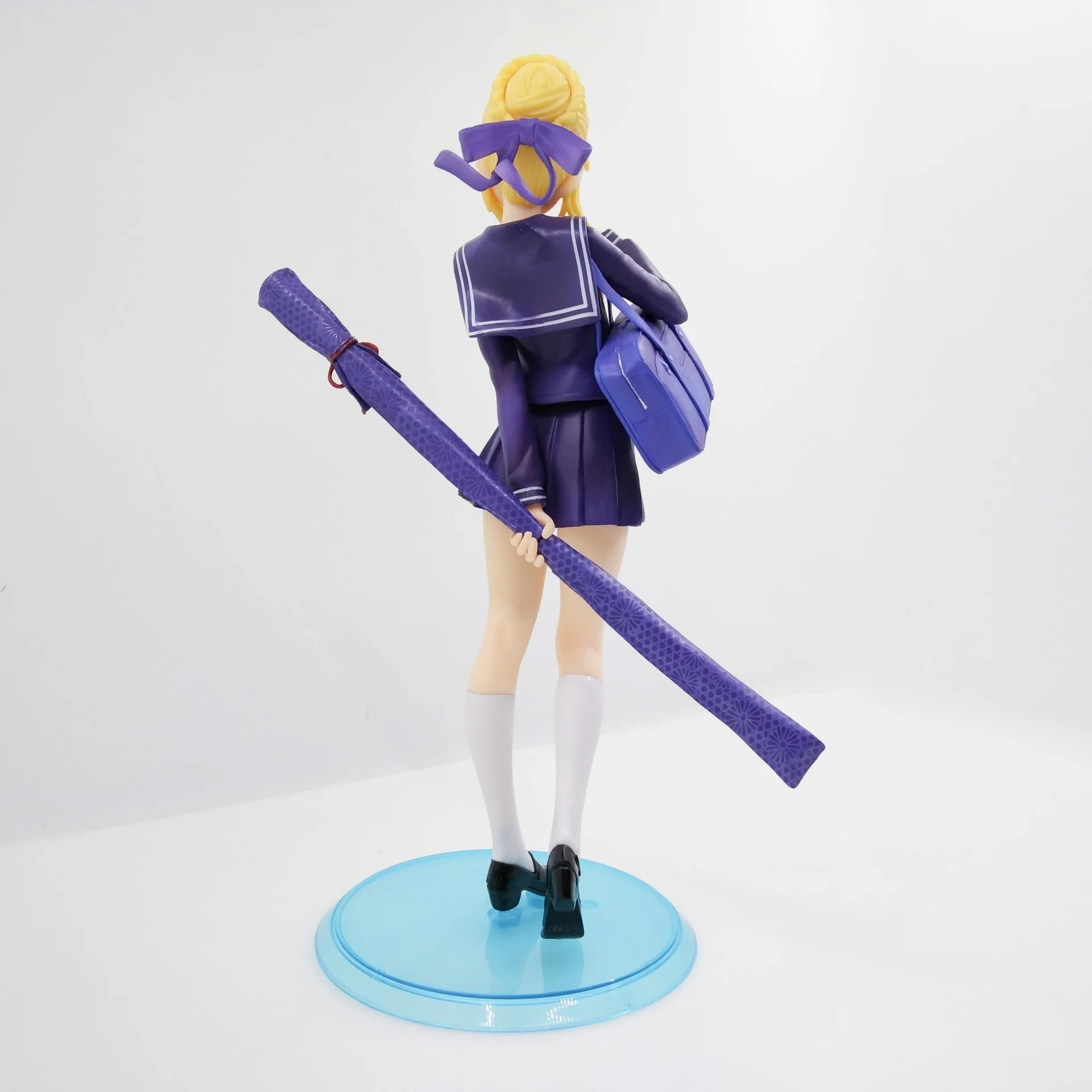 Fate Stay Night школьная форма Saber Lily Arturia Pendragon анимационная фигурка 18 см | Игрушки и