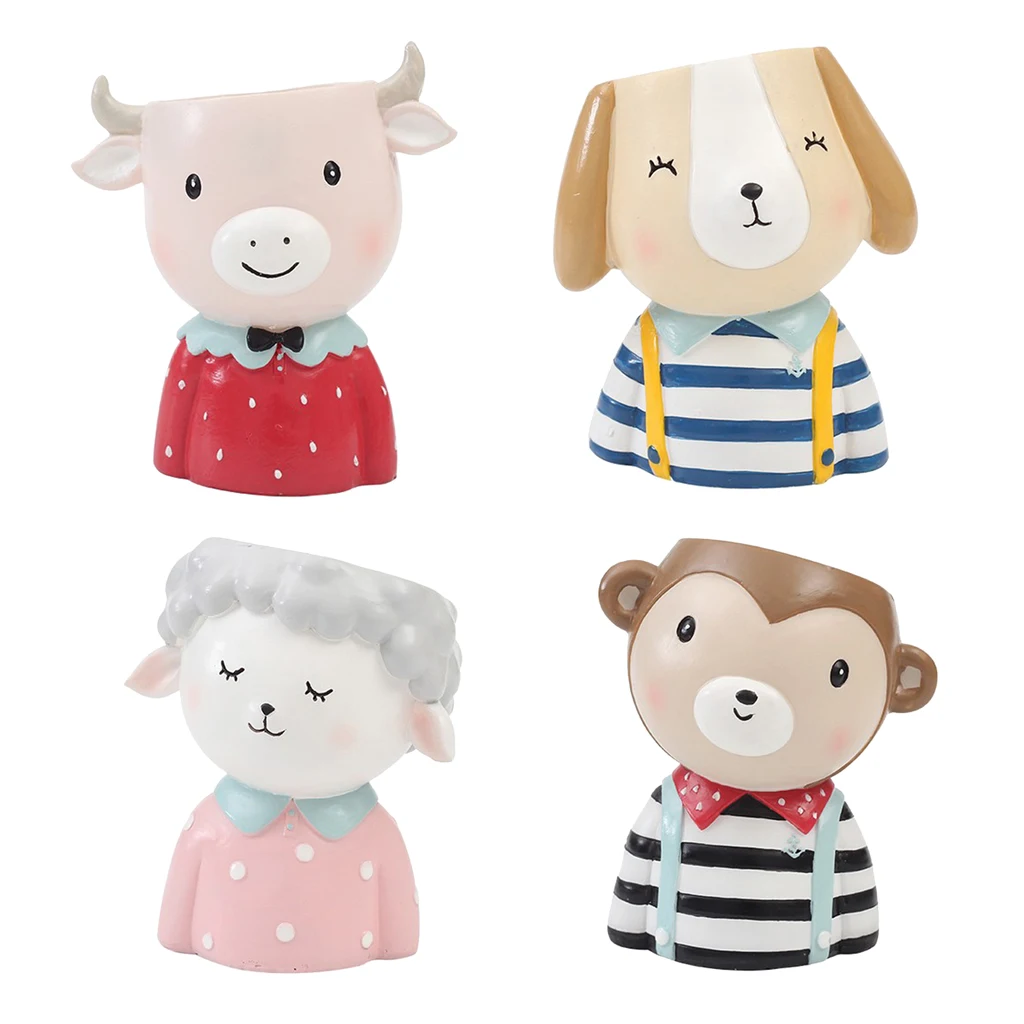 Горшок для растений в форме животных декоративная ваза дома и офиса | Дом сад