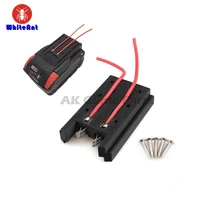 battery adapter convert to dock power connector 14awg for milwaukee m28 28v li ion battery modification power tool