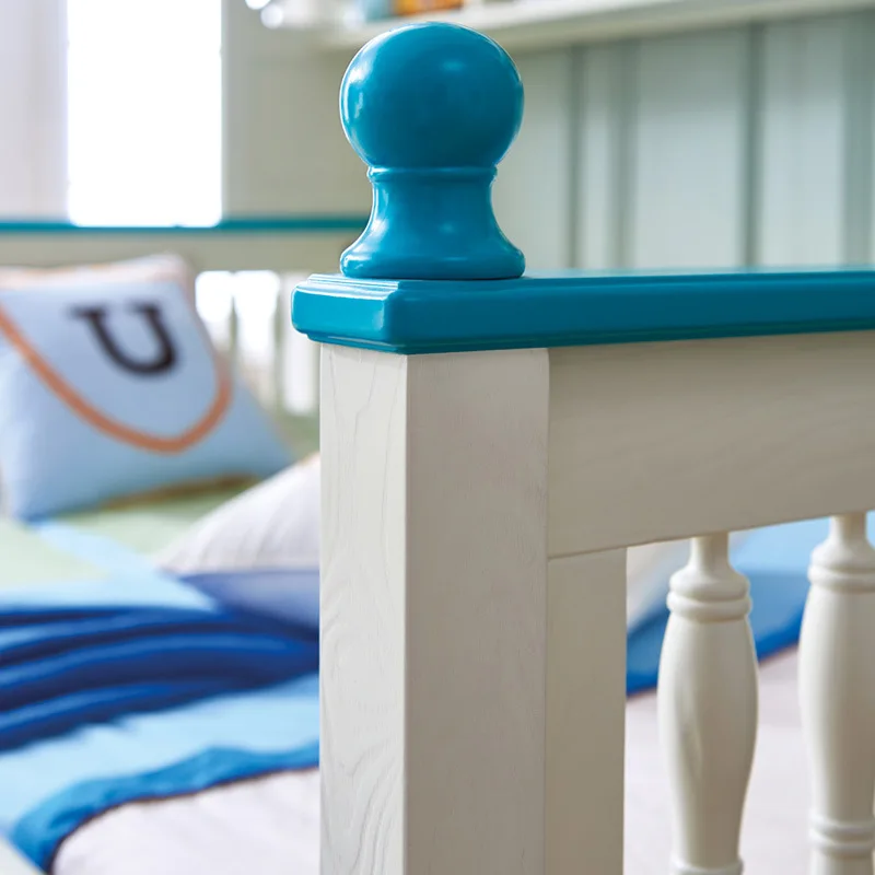 Детская двухъярусная кровать мульти функциональный шкаф комбинированная с