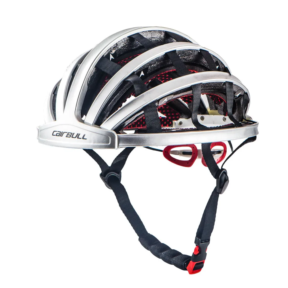 white Cairbull 5 цветов складной Ciclismo MTB велосипед Сверхлегкий велосипедный шлем Capacete De Bicicleta Bici оборудование - Цвет: white
