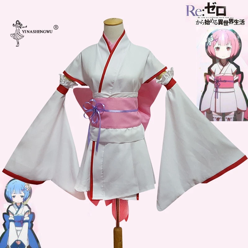 Аниме Re Zero горничная платье Косплей Костюм Хэллоуин костюм косплей Life In A другой