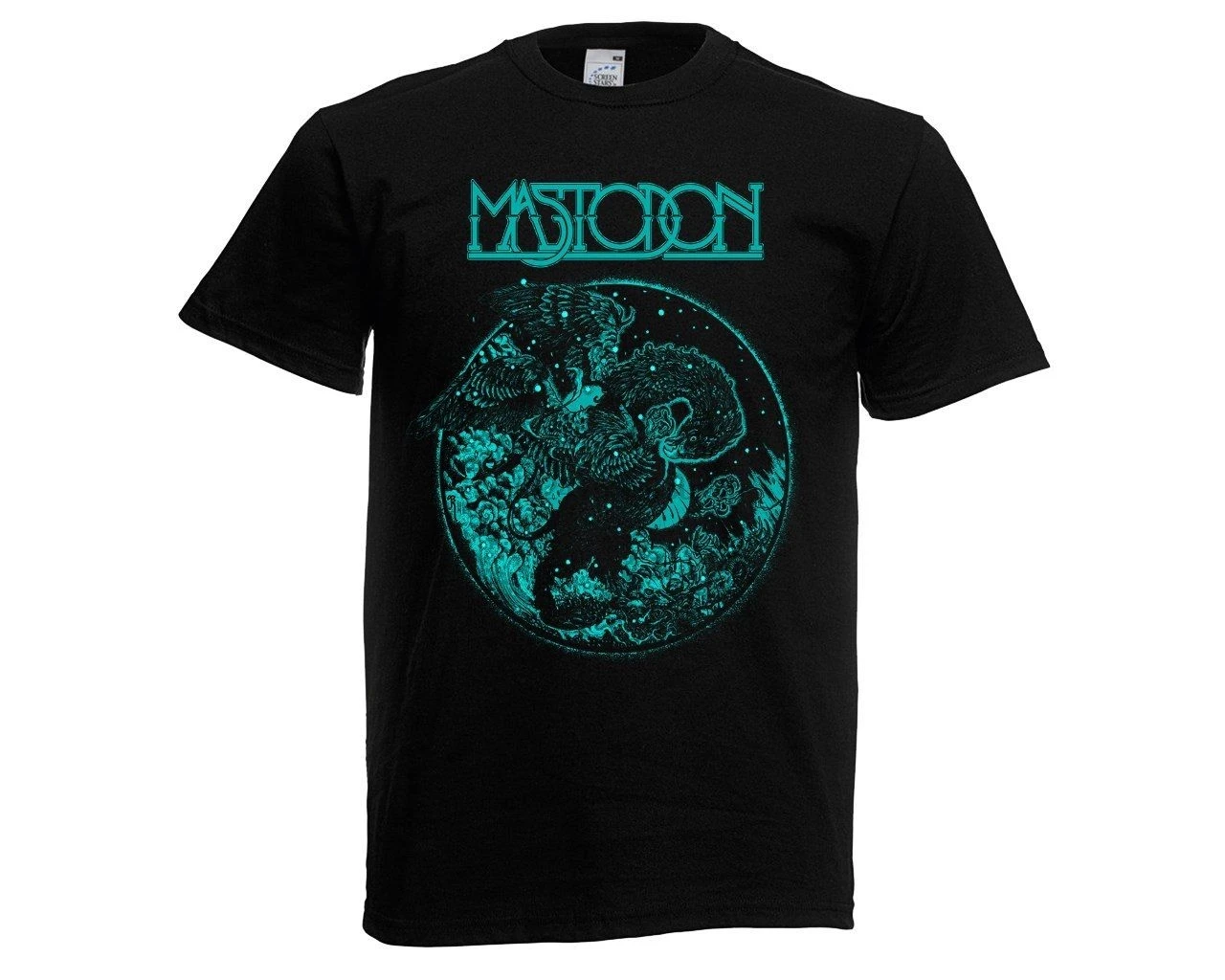 Футболки с названием группы Mastodon Новинка! Повседневные хлопковые футболки