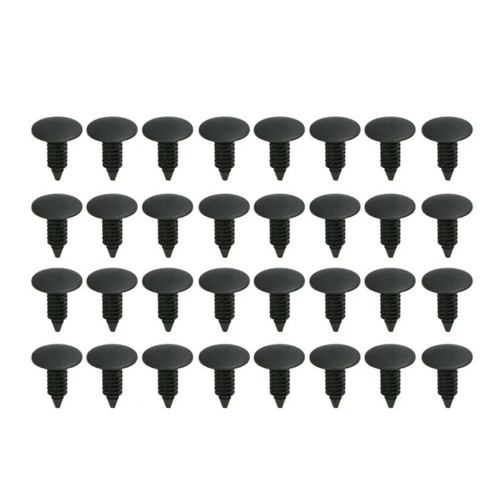 

190Pcs 6 Size Auto Fixing Fastener Plastic Car Buckle Rivet Clips Retainer Rivet Door Panel Fender Plastic Mixed Car Clips