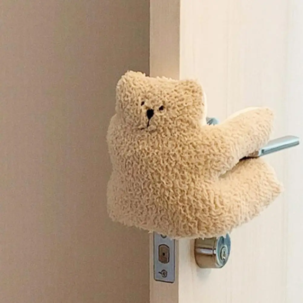 Дверная пробка дверная ручка мультяшный плюшевый кролик медведь дизайн дверные