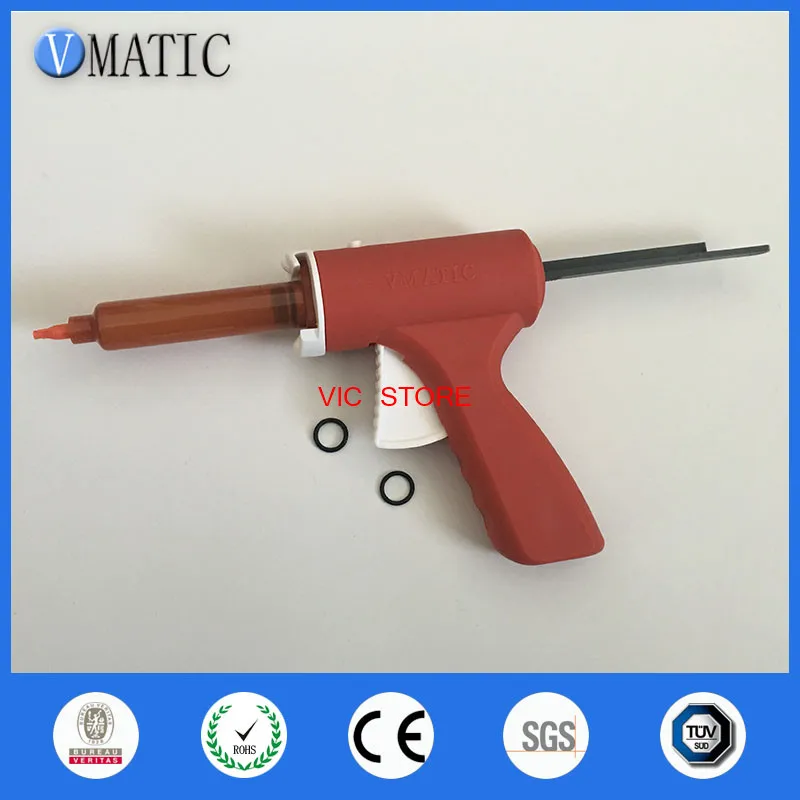 

Free Shipping 10ml Manual Single Liquid Glue Gun 10cc 1Pc & Cone 2Pcs &Dispensing Tips + Dispenser Syringe