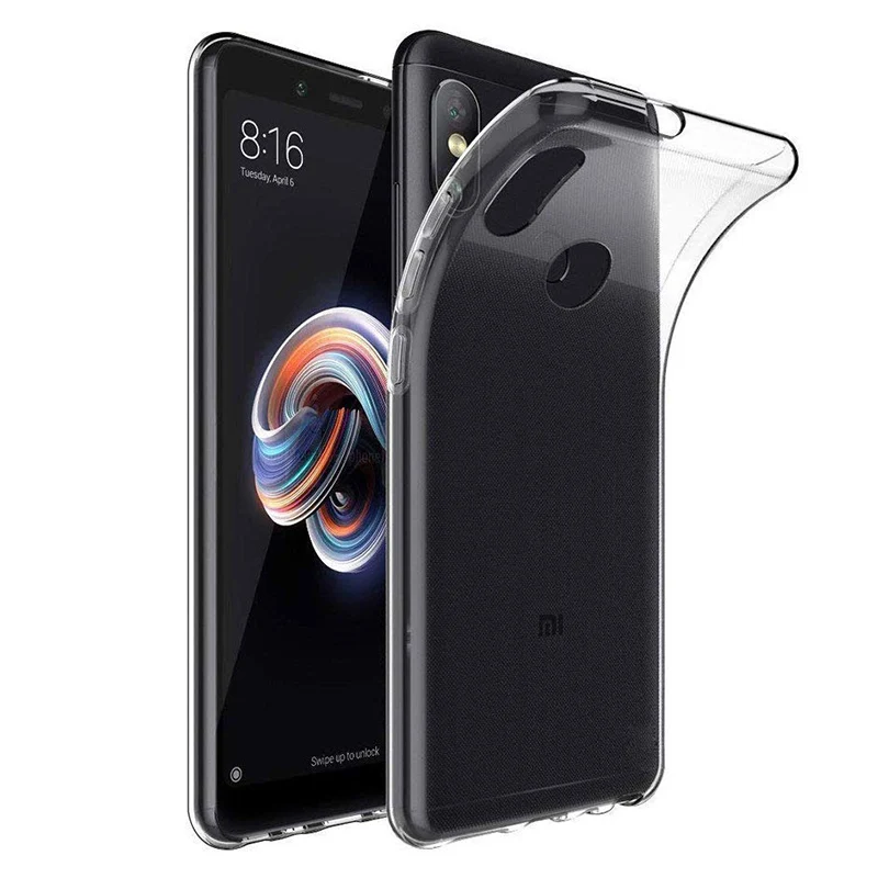 Прозрачные силиконовые чехлы для телефонов Xiaomi Redmi S2 Y2 задняя крышка из мягкого