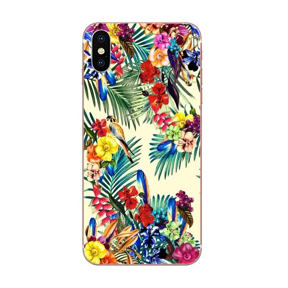 Летние Фрукты Цветы фламинго для htc Desire 530 626 628 630 816 820 830 один A9 M7 M8 M9 M10 E9 U11 U12 жизнь