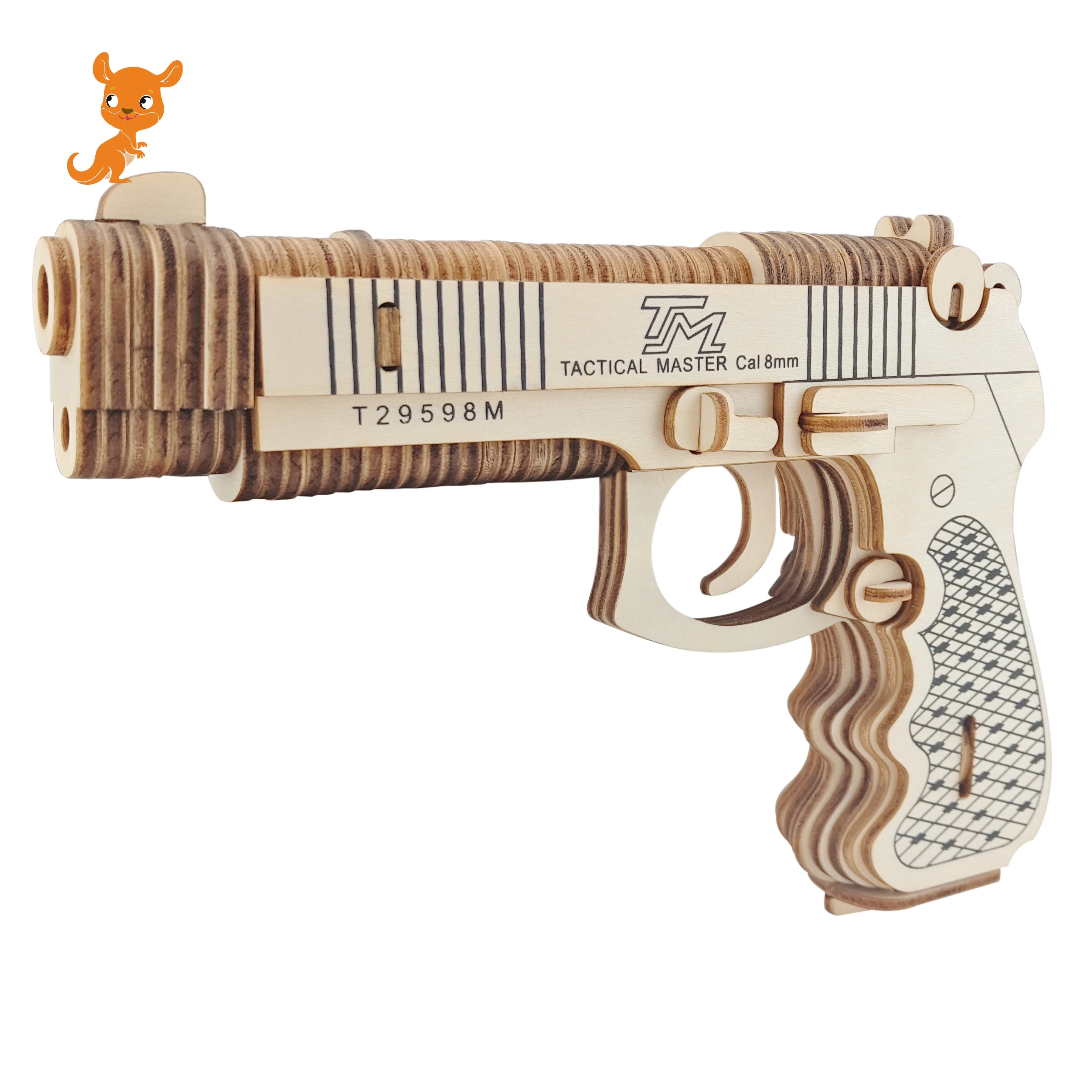 3D головоломки для детей игрушки из дерева лазерной резки DIY сборка &quotсделай