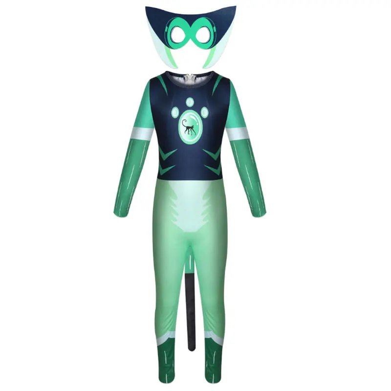 Дикий костюм Kratts существа силы Детский на Хэллоуин Необычные костюмы для косплея