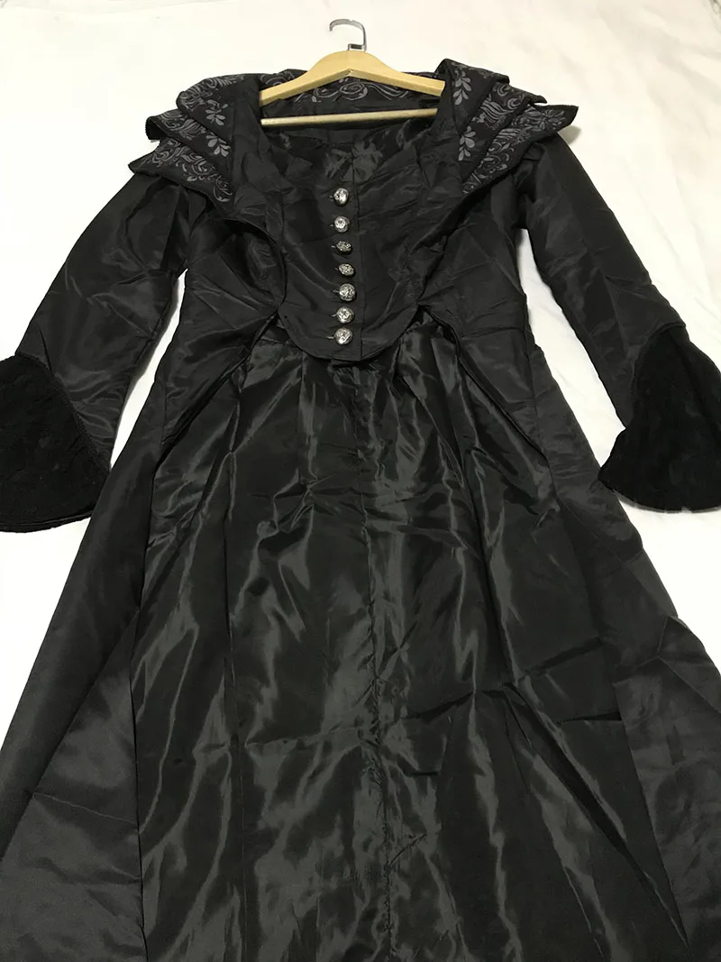 Женский кружевной плащ в готическом стиле элегантный винтажный с ласточкиным