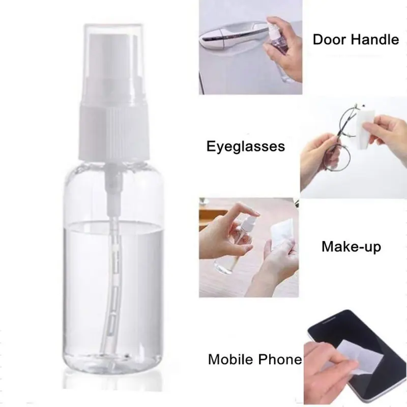 

Plastic Spray Small Bottle 100ml-portable Refillable Cosmetic Transparent Spray Bottle With Fine Mist Sprayer For Perfume