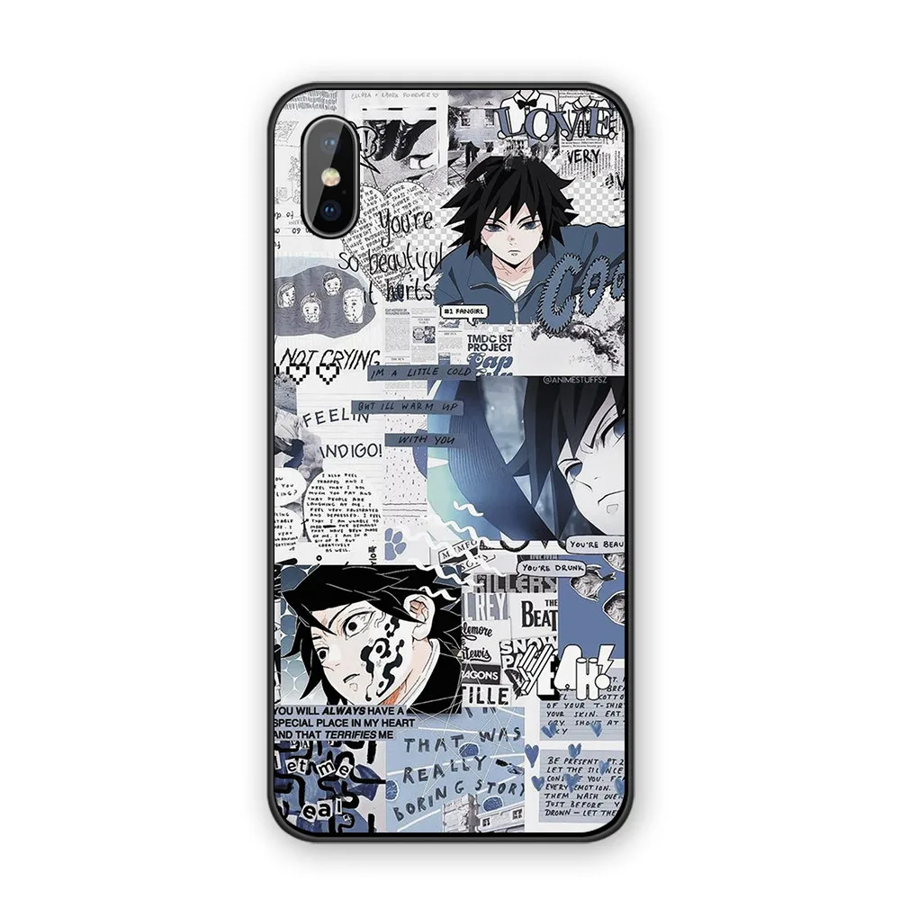 Kamado Nezuko Kimetsu no Yaiba Demon Slayer Силиконовый ТПУ чехол для телефона для iphone XR X XS MAX 5 5S 6 6S 7 8 Plus
