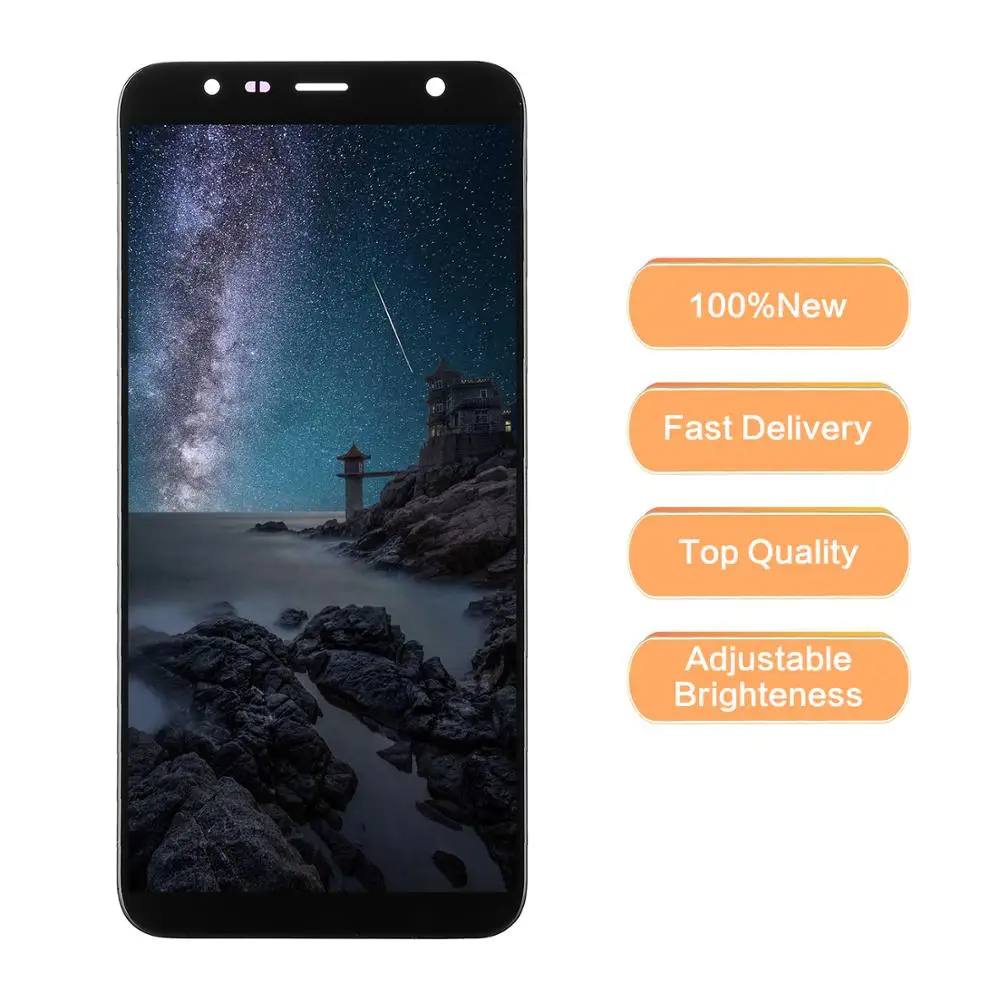 Для Samsung Galaxy J4 + 2018 Plus J415 SM J415F J410 J6 Prime J610 ЖК дисплей и сенсорный экран Запасные