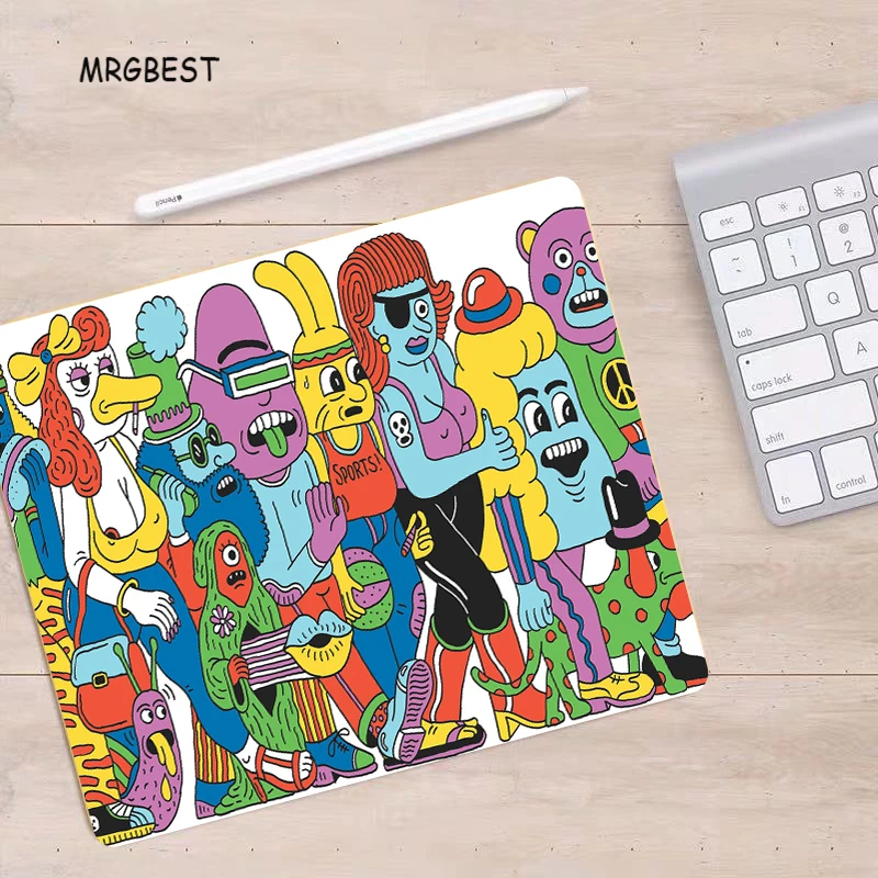 

MRGBEST Hot Sale Creative Cartoon Mouse Pad S 220x180mm with Nature Nature Rubber Play Mat Keyboard Mice Pads for Office Desk
