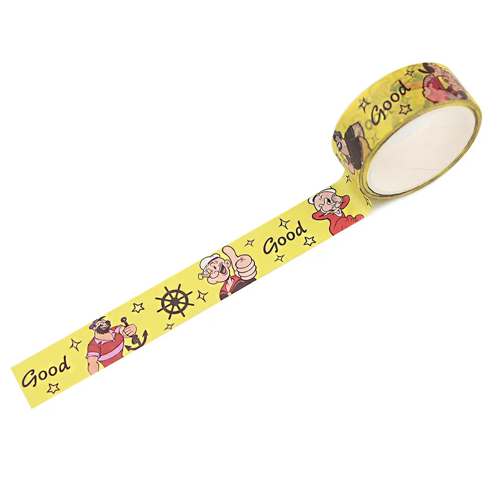 

10pcs/lot BH1064 Blinghero 15mmX5m Cartoon Washi Tape Paper DIY Adhesive Tape Anime Stickers Decorative Stationery