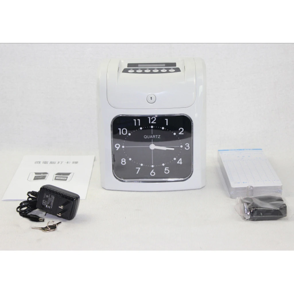 Офисные Сотрудники посещаемость цифровые часы Указатель тип w/50 карты AU Plug |