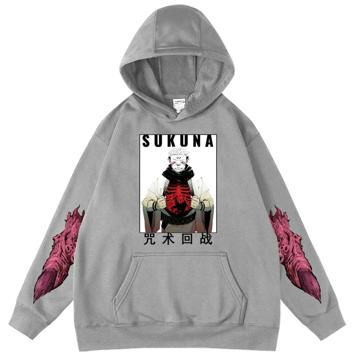 

Jujutsu Kaisen Manga Cartoon Printing TV Show Men Hoodies Oversized Hoodie Hot Sale New Teen Hooded Men's Sweatshirts Pullover