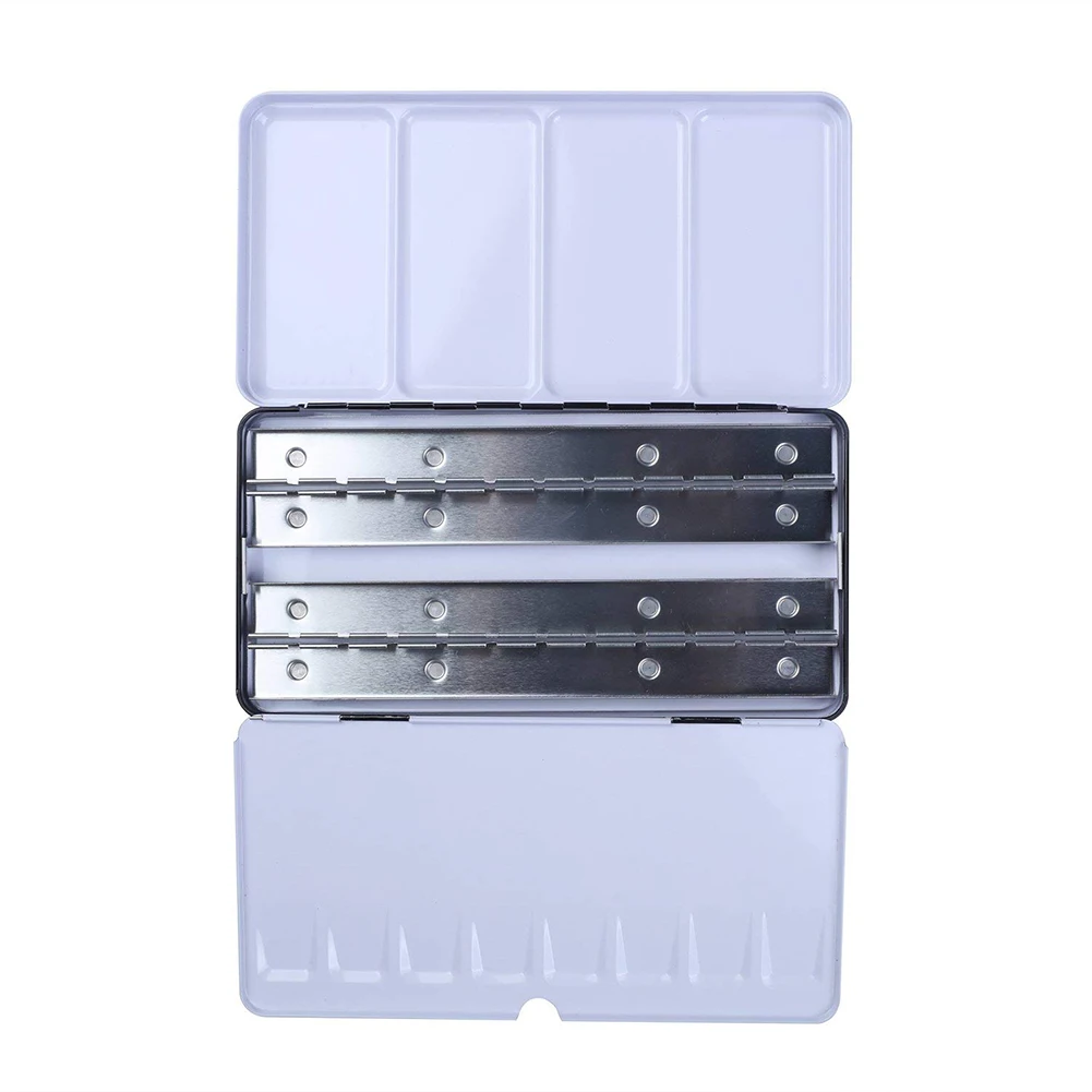 Многоразовая пустая полу-кастрюля для хранения прочная однотонная палитра