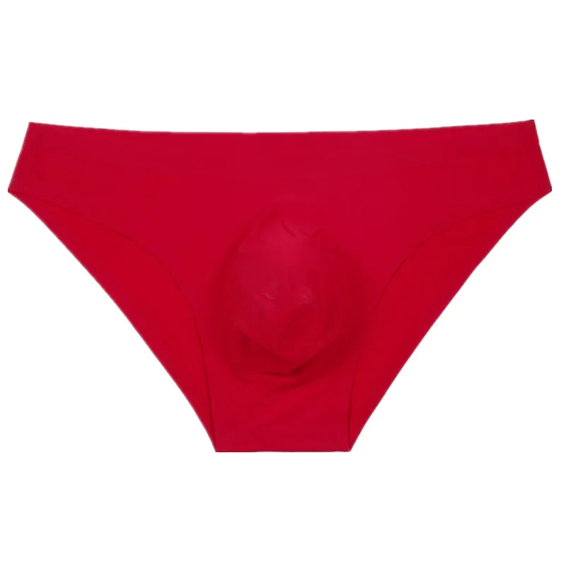 Трусы брифы мужские ультратонкие пикантное нижнее белье бесшовные трусы с