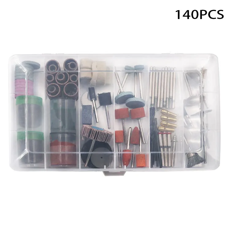 140 шт. набор аксессуаров для электрической шлифовальной машины полировальная