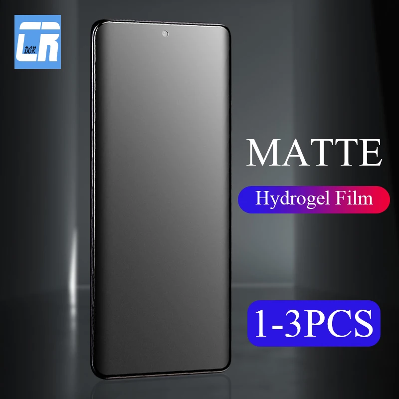 

1-3PCS Matte Hydrogel Film for Samsung Galaxy S20 Plus S10e A11 A31 A41 A51 A71 A21s A32 M21 M31 A72 A52 S21 Screen Protector