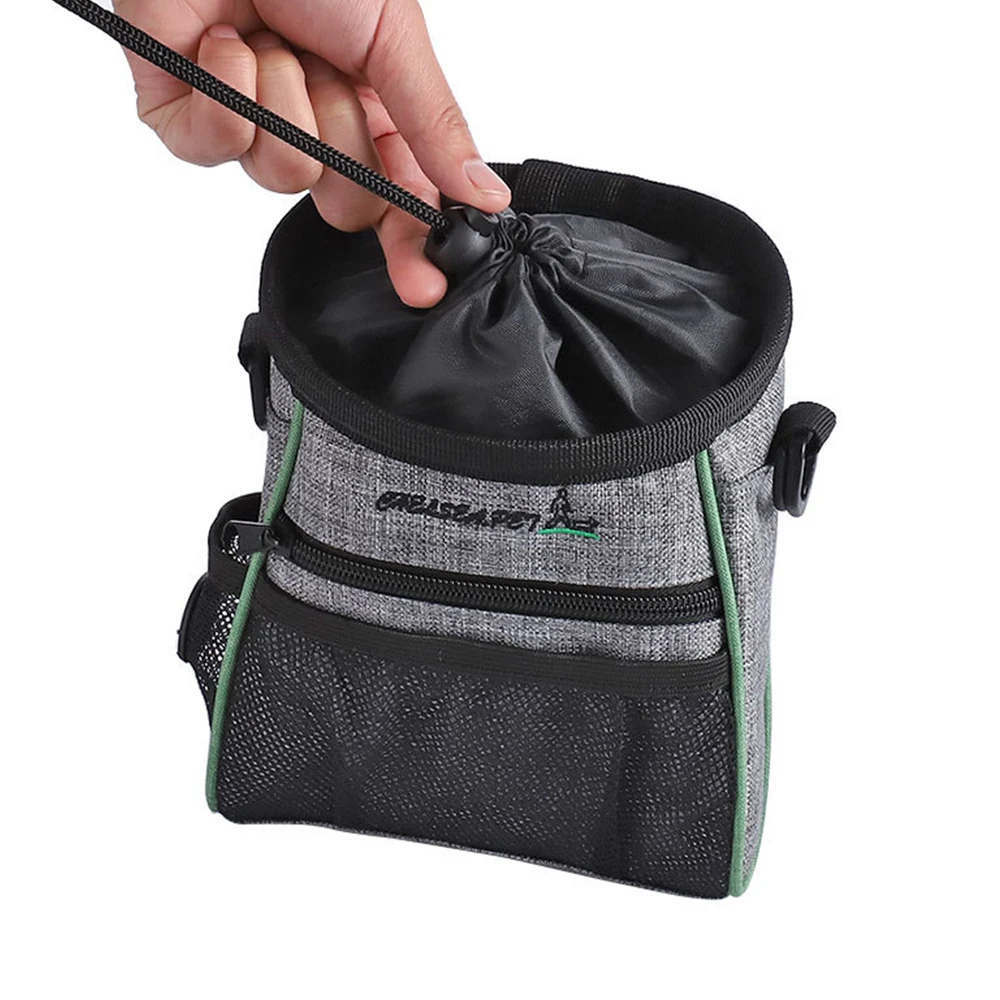 Портативная сумка для питомцев поясная переноски пищи собак и щенков тренировок