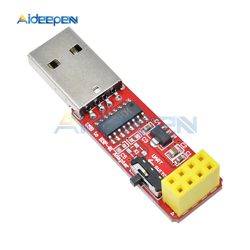 USB к ESP8266 ESP 01 Wi Fi модуль адаптера с драйвером CH340G интегральные схемы беспроводной