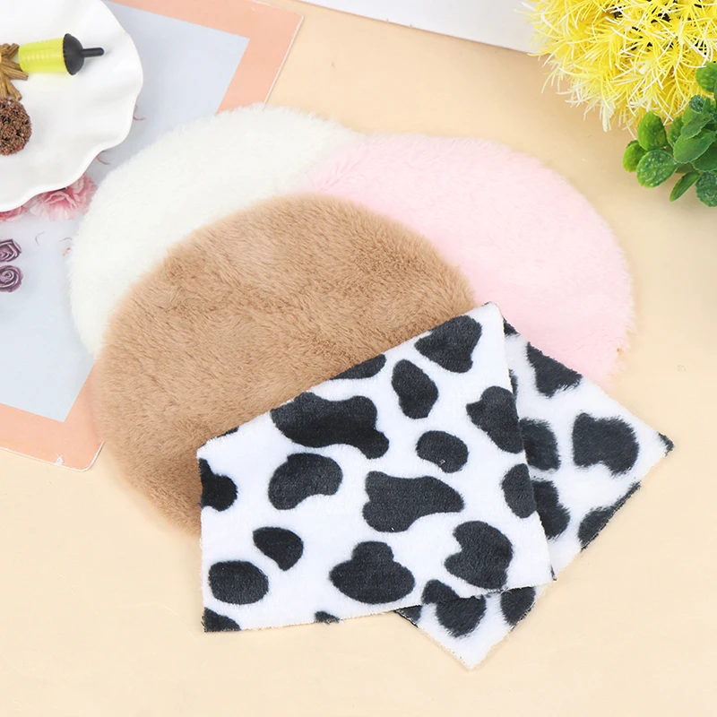 

2 шт., Миниатюрный Плюшевый коврик для кукольного домика, 1:12