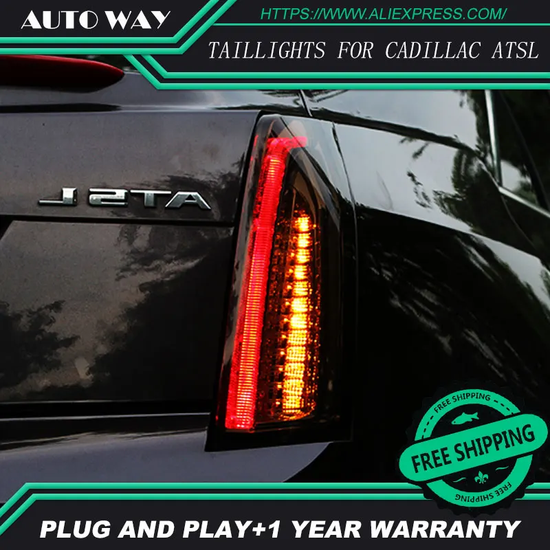Стайлинг автомобиля задние фонари для Cadillac ATSL ATS фары 2014 2017 светодиодный задний