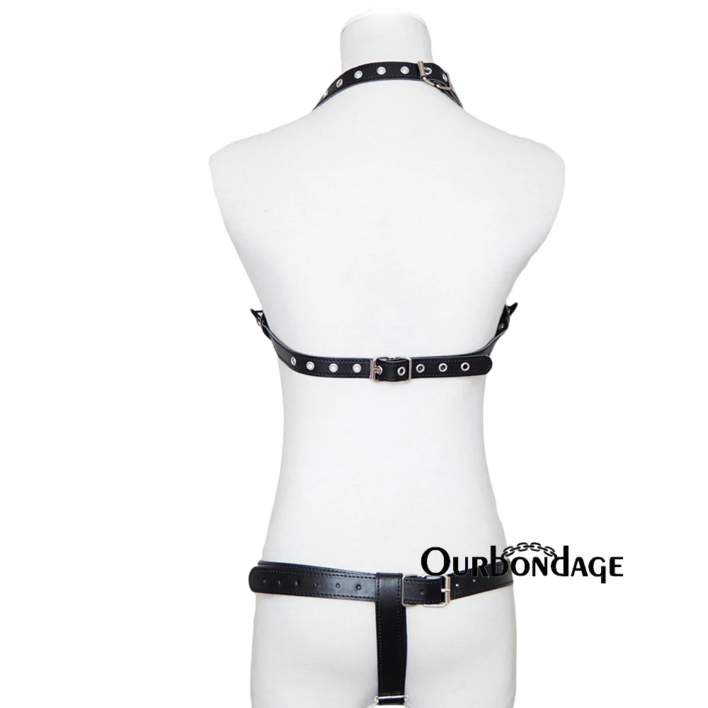 Ourbondage женский ремень из искусственной кожи с ремешком в форме сердца сексуальное
